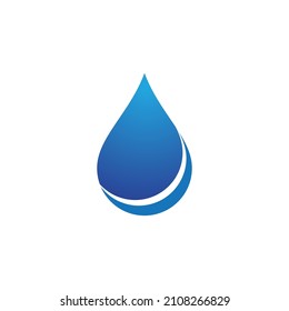 water drop Logo Template vector illustration design