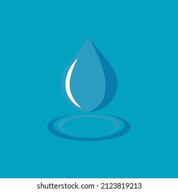 Water drop Logo Template vector illustration design