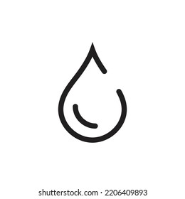 water drop Logo Template vector illustration design