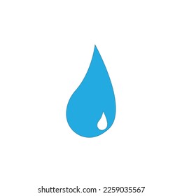 Water Drop Logo Template Vector Illustration