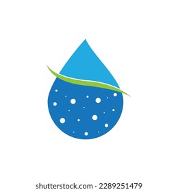 water drop Logo Template vector illustration design