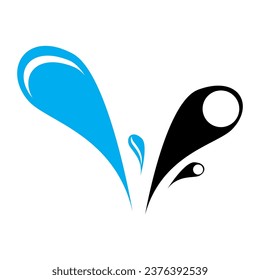 Water drop Logo Template vector illustration design