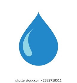 water drop Logo Template vector illustration design