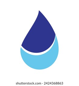 Wassertropfen Logo Vorlage Vektor Illustration Design