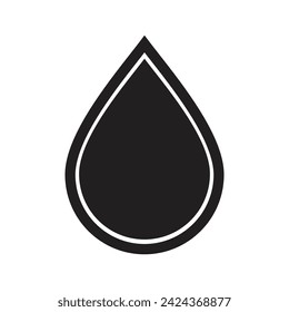 water drop Logo Template vector illustration design