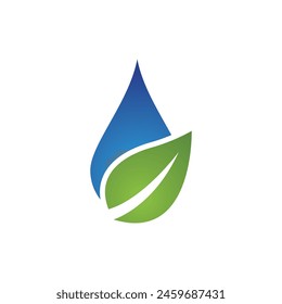 water drop Logo Template vector illustration design