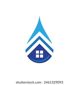 water drop Logo Template vector illustration design