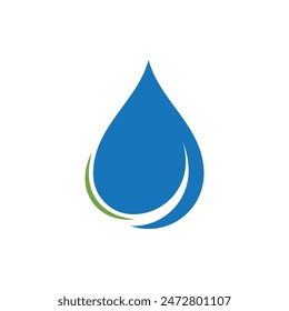 water drop Logo Template vector illustration design