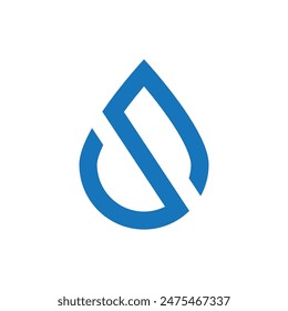 water drop Logo Template vector illustration design