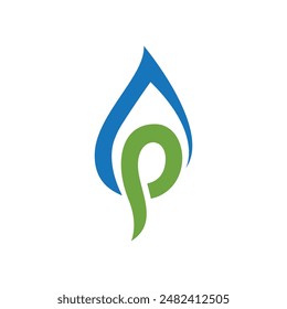 water drop Logo Template vector illustration design