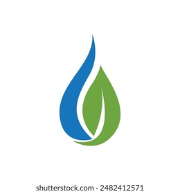 water drop Logo Template vector illustration design