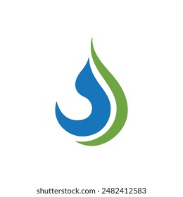 water drop Logo Template vector illustration design