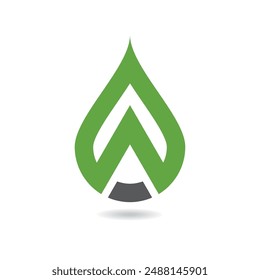 water drop Logo Template vector illustration design
