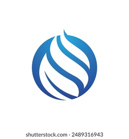 water drop Logo Template vector illustration design