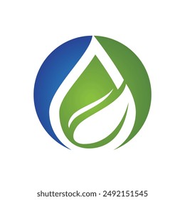 water drop Logo Template vector illustration design