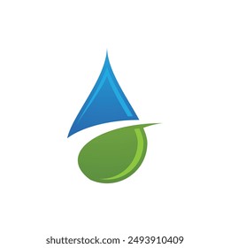 water drop Logo Template vector illustration design