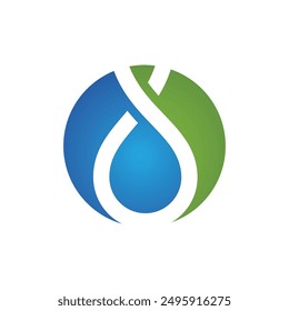 water drop Logo Template vector illustration design