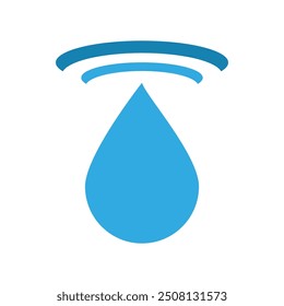 water drop Logo Template vector illustration design