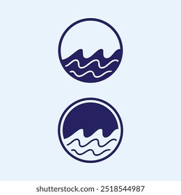 Water drop Logo Template vector illustration design