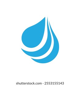 Water drop Logo Template vector illustration design
