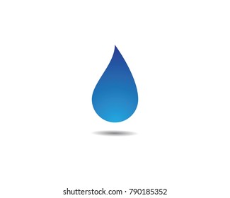 water drop Logo Template vector illustration design