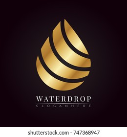 Water drop Logo  Type A