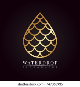 Water drop Logo Type C