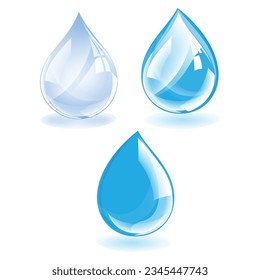Water Drop Logo and unique drop 