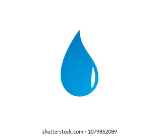 water drop logo vector