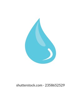 water drop logo vector element business illustration symbol and design