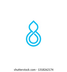water drop water logo vector icon illurtration