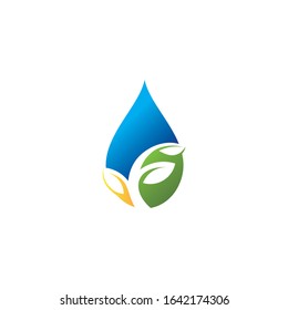 Ilustración del icono vectorial de la gota de agua
