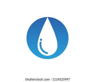 Water drop logo vector icons