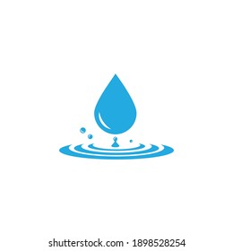 water drop logo  vector illustration design