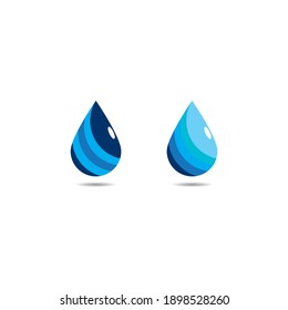 water drop logo  vector illustration design