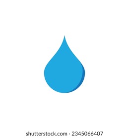 Logo für Wassertropfen, Vektorgrafik-Design