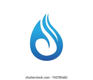 Water Drop Logos Stock Vector (Royalty Free) 743785681 | Shutterstock