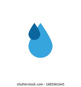 water drop, love, hand care logo Ideas. Inspiration logo design. Template Vector Illustration. Isolated On White Background