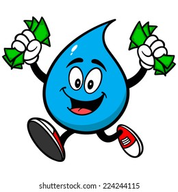Water Drop with Money