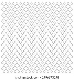 Motifs De Goutte D'Eau. Décoration pour l'intérieur, l'extérieur, Tapis, Textile, Vêtements, Tissu, Soie, Tuile, Plastique, Papier, Wrapping, Fond D'Écran, Oreillère, Canapé, Arrière-Plan, Etc. Illustration vectorielle 