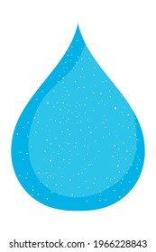 caída de agua sobre fondo blanco