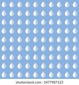 water drop Pattern background vector design
