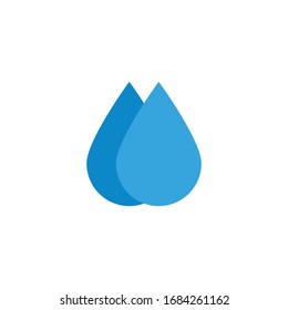 water drop, plumbing logo Ideas. Inspiration logo design. Template Vector Illustration. Isolated On White Background