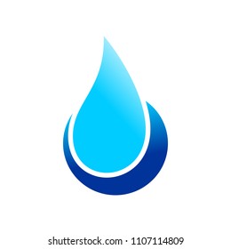 Water Drop Point Symbol Design
