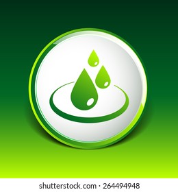 water drop rain vector droplet icon fluid clean design.