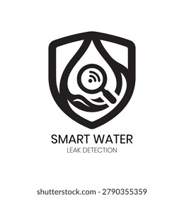 Water Drop Sensor Logo delivers a premium, tech-forward branding identity tailored for modern IoT microtechnology, home automation networks, and precise liquid detection systems. This Water Drop Sensor Logo communicates absolute digital accuracy and responsive property protection. Elevate your corporate market presence by implementing this sleek Water Drop Sensor Logo.