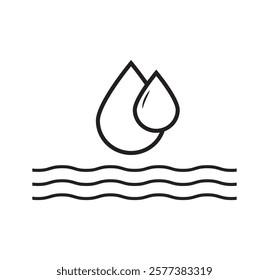 Water drop shape icon set. Blood icon symbol silhouette. Various shapes of water drops, water and rain simple icon. Plumbing logo. Blood or oil drop. Vector illustration