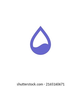 water and water drop simple icon