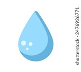 water drop - SIMPLE vector icon	