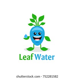 Water Drop smile vector